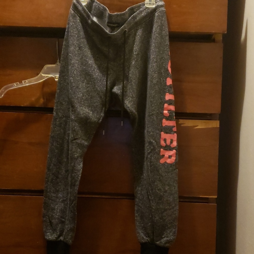 Gray sweats